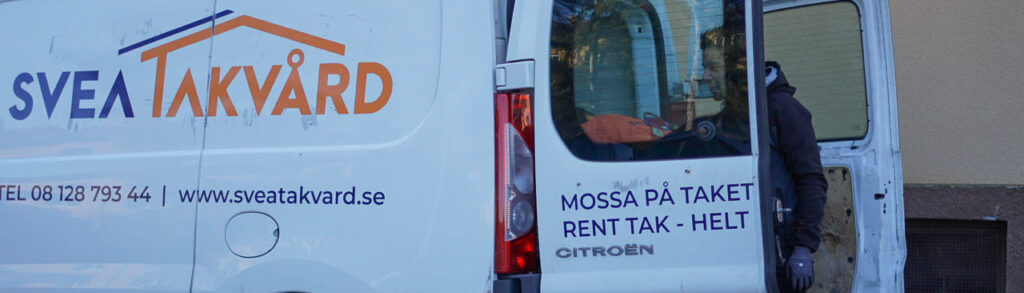 Svea Takvård på plats