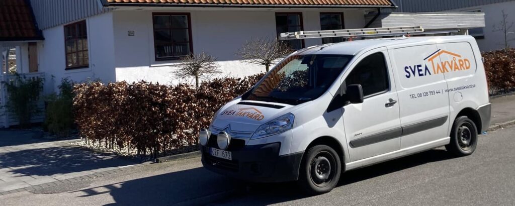 Takvårdsexpert på plats